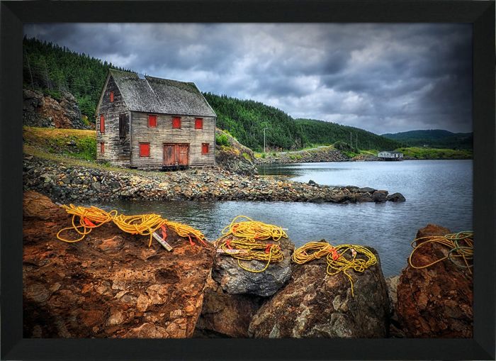 Yellow Rope Red Windows