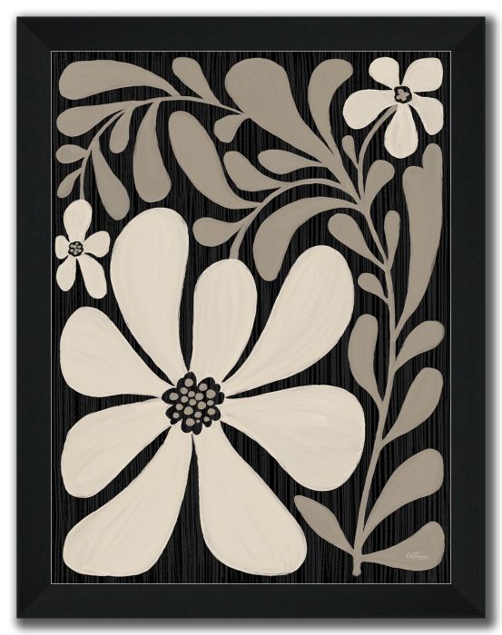 Cream Modern Floral II