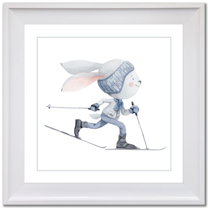 Cross Country Skiing Bunny