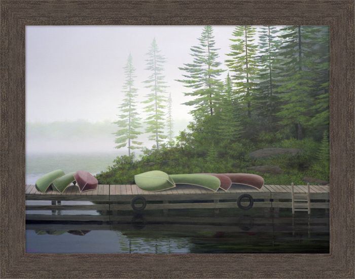 Canoes At Rest