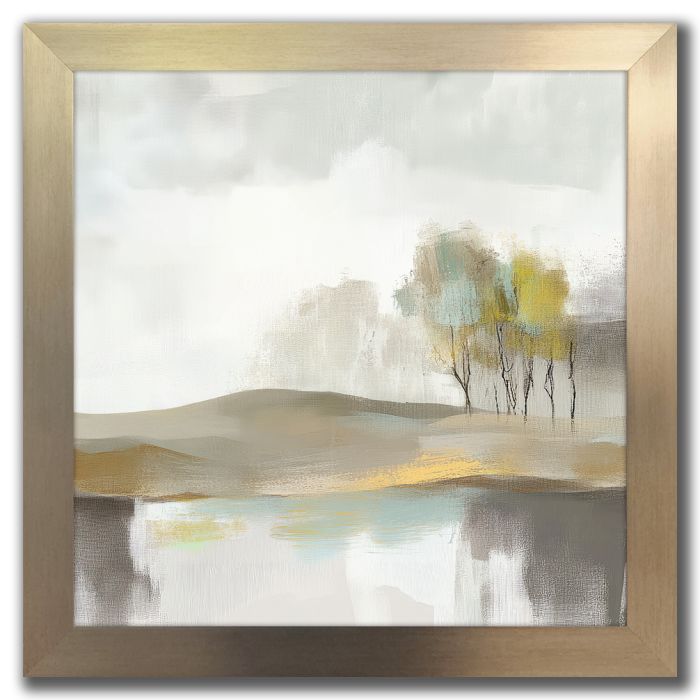 Misty Lake and Trees II