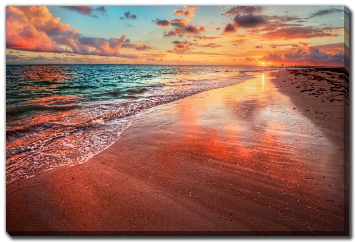 Sea Beach Sunset