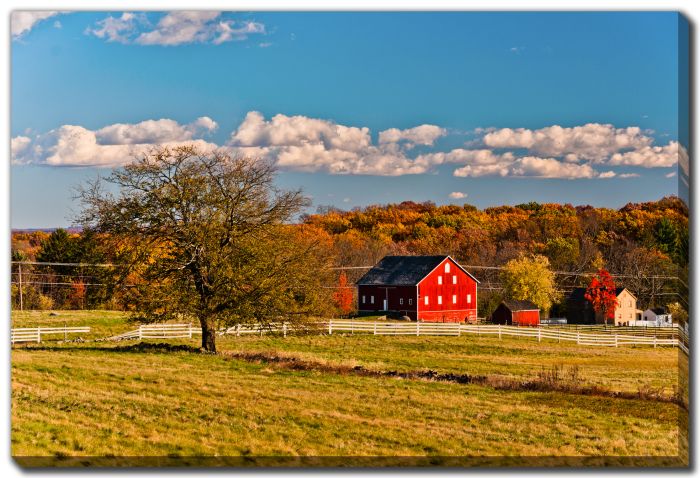 Autumn At The Gettysburg Battlefield
