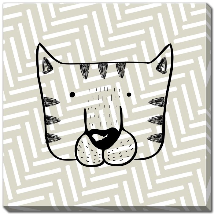Safari Tiger Chevron