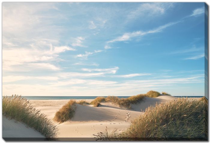 Dunes Under Blue Sky