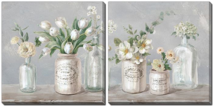 Marmalade Flowers I Neutral