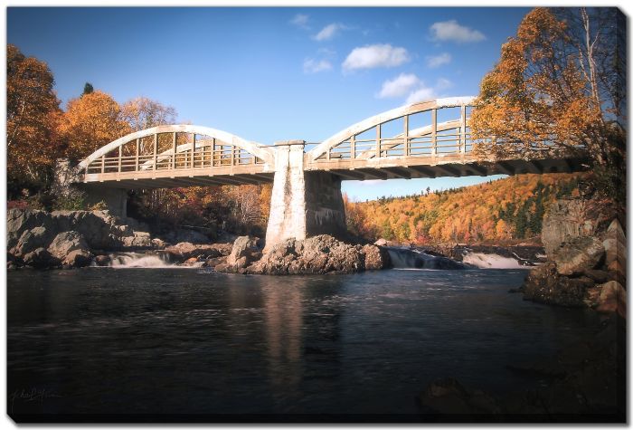 The Bridge The River Autumn 