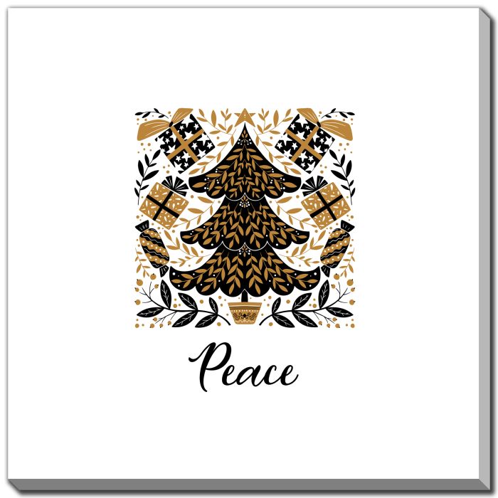 Peace Christmas Trees