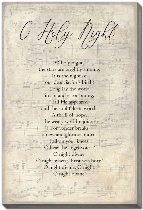 Oh Holy Night