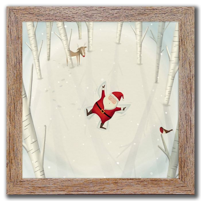 Santa Snow Angel