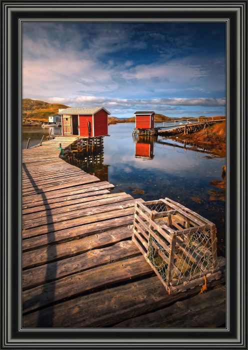 Pot Wharf Stages Harbour Morning