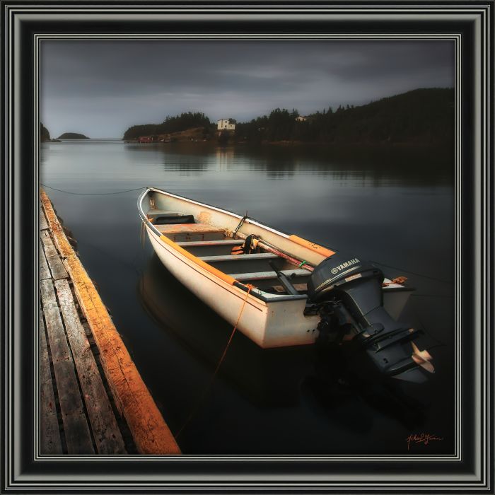 Boat Withered Wharf Sundown