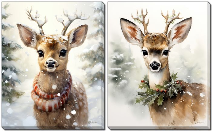 Reindeer Set Of 2