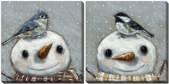 Little Visitors Set Of 2