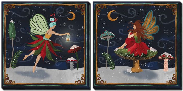 Christmas Fairy Set Of 2