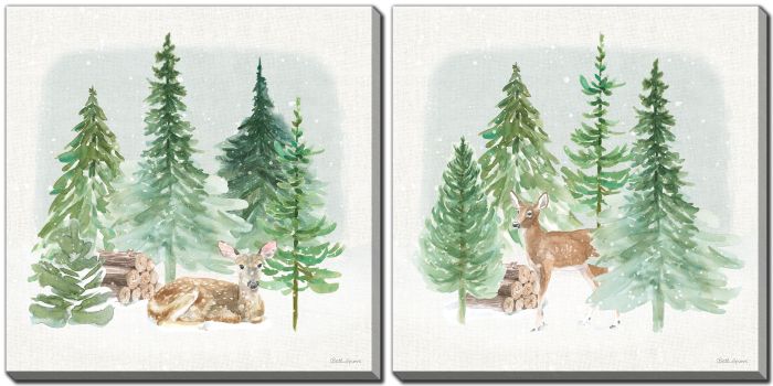 Wooded Creatures Set Of 2