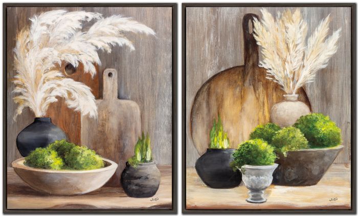 Pompass Grass Set of 2